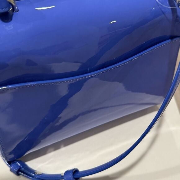 Kate Spade Katy Small Top-Handle Bag – Patent Leather, Fluorite - Picture 8 of 12